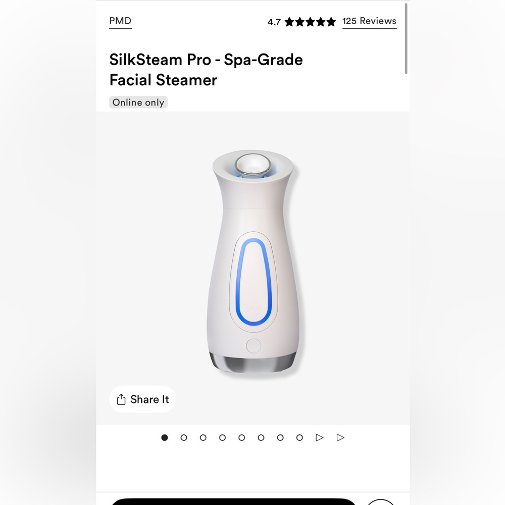 Brand New PMD Silksteam Pro Facial Steamer